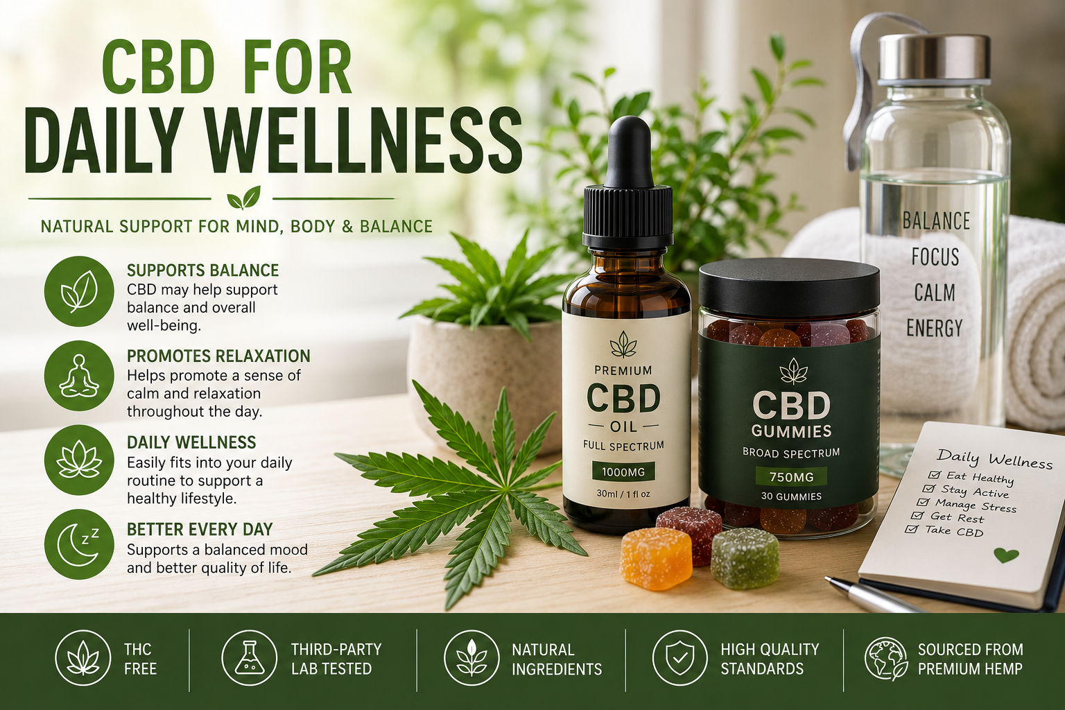 CBD for Daily Wellness