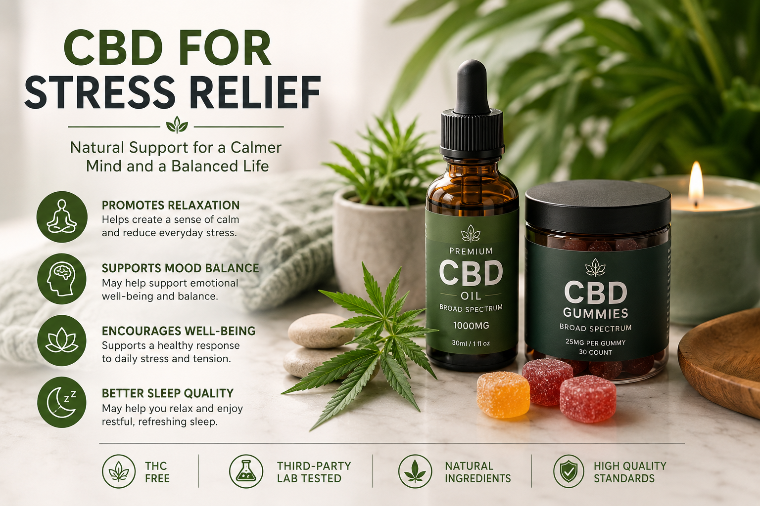 CBD for Stress Relief