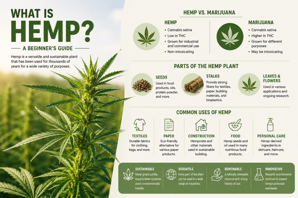 What Is Hemp? A Beginner's Guide