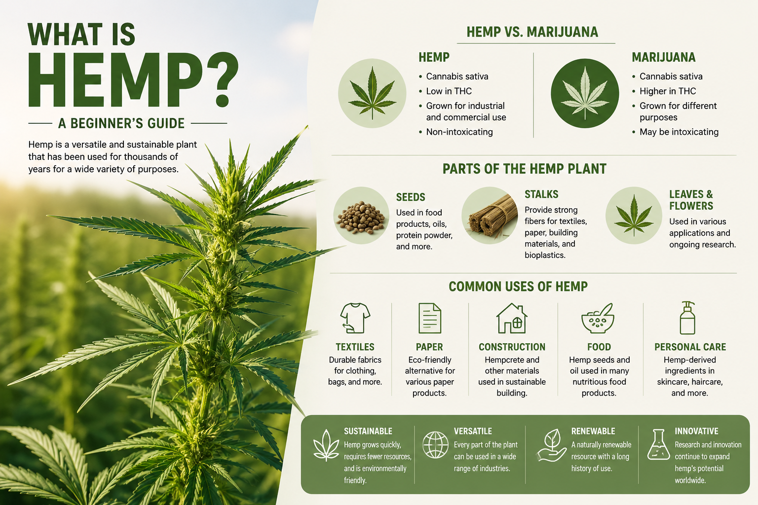 What Is Hemp? A Beginner's Guide