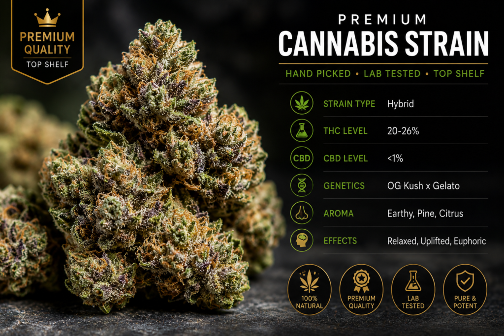 Premium Cannabis Strains Abu Dhabi