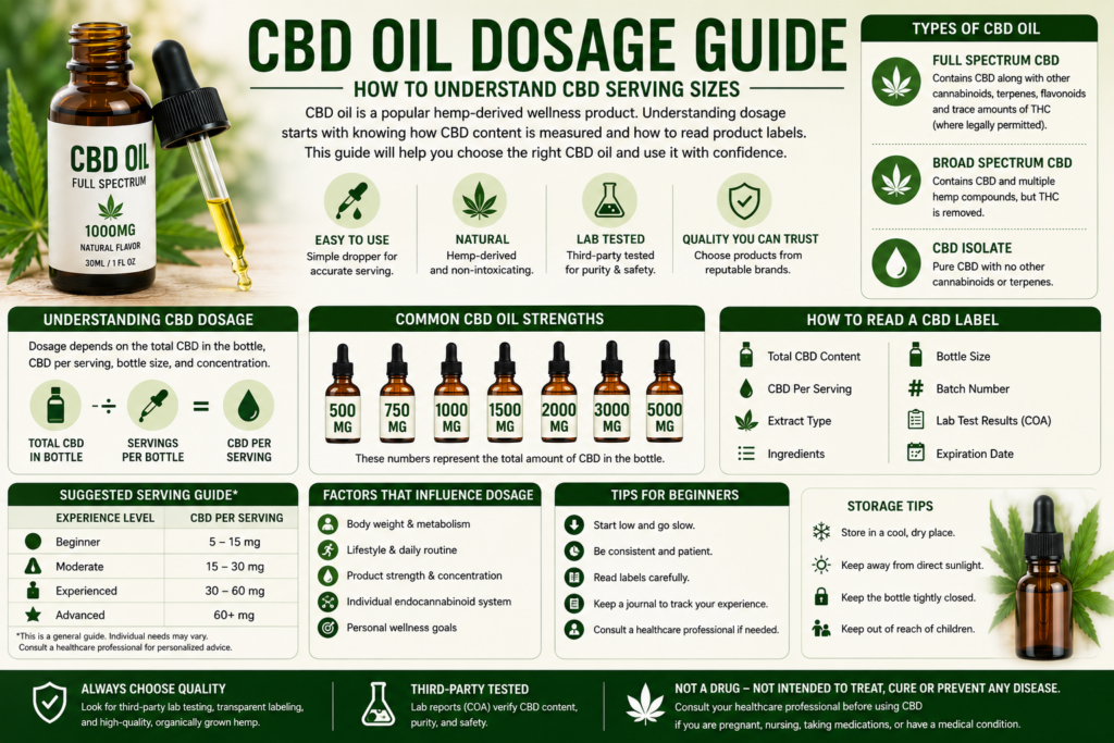 CBD Oil Dosage Guide